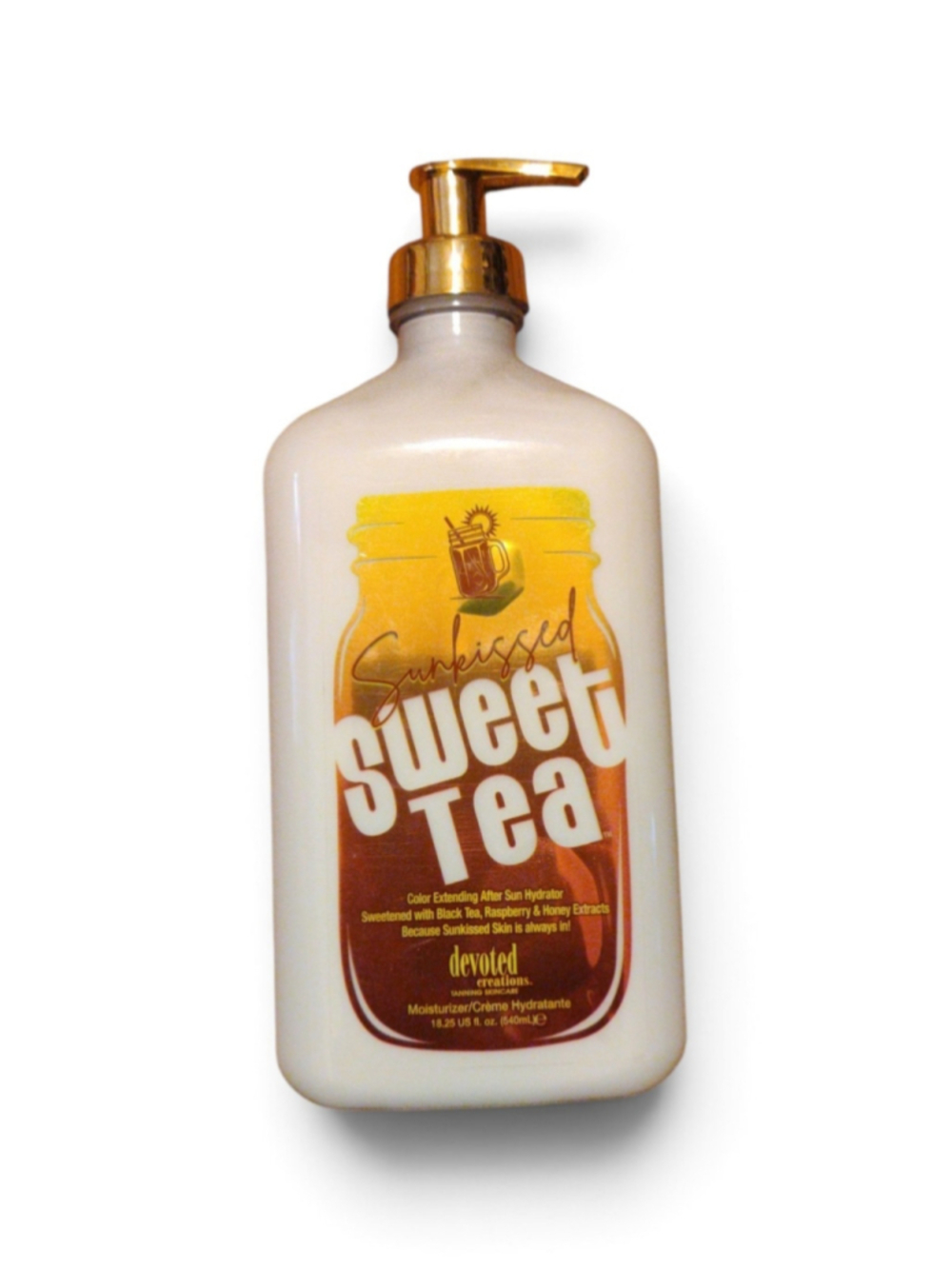 Devoted Creations Sunkissed Sweet Tea Color Extending Sun Hydrator NWT 18.25 OZ